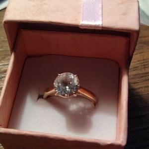 Topaz Engagement Ring